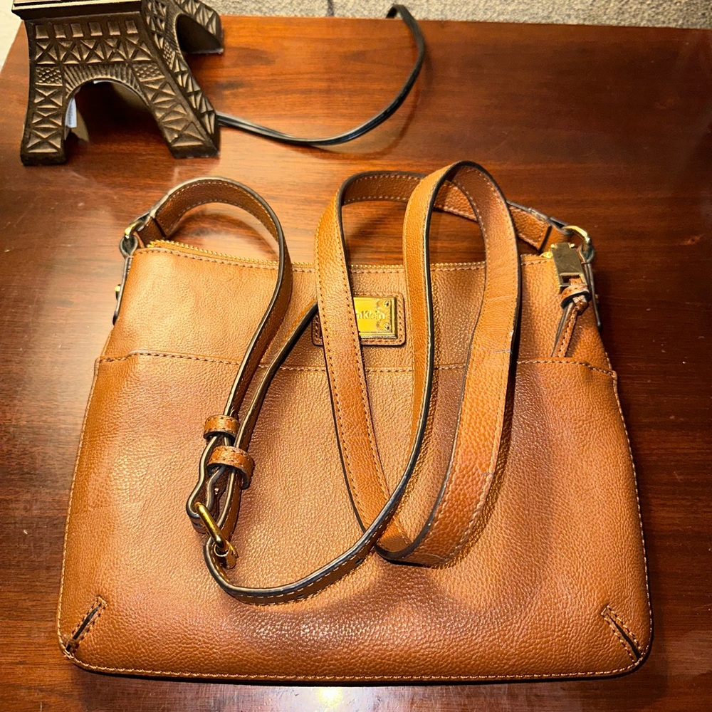 Calvin Klein Cross Body Purse Clutch Bag Zip Top